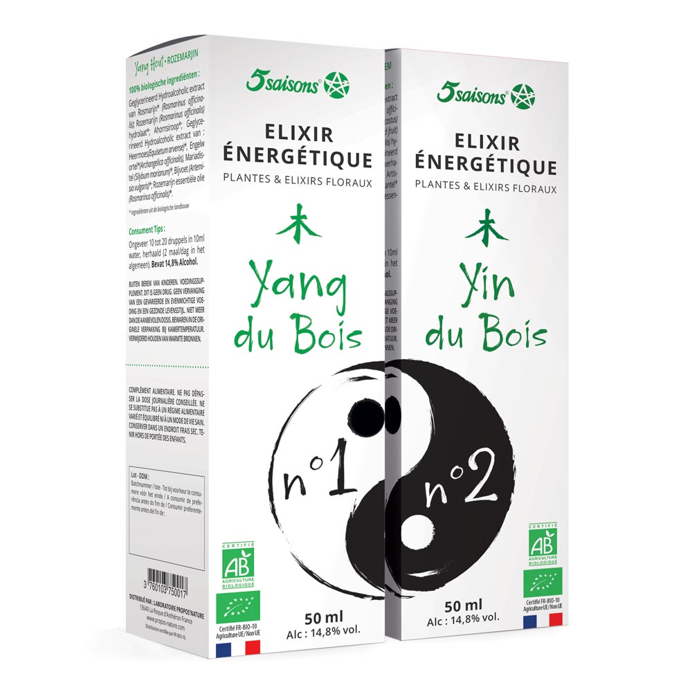 Elixir énergétique Yang et Yin du feu