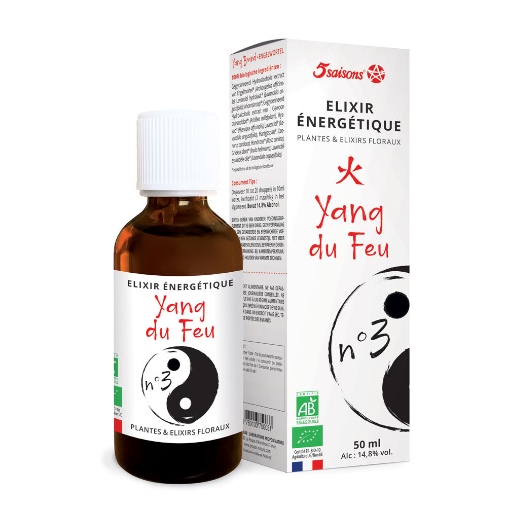 Elixir énergétique Yang du feu