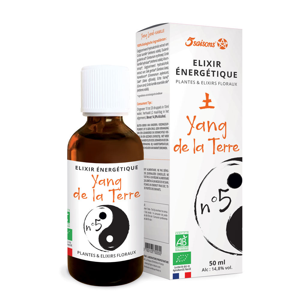 Elixir énergétique Yang de la terre