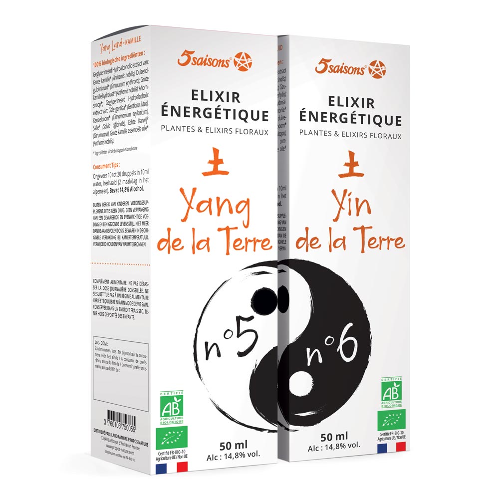 Elixir énergétique Yang et Yin du métal