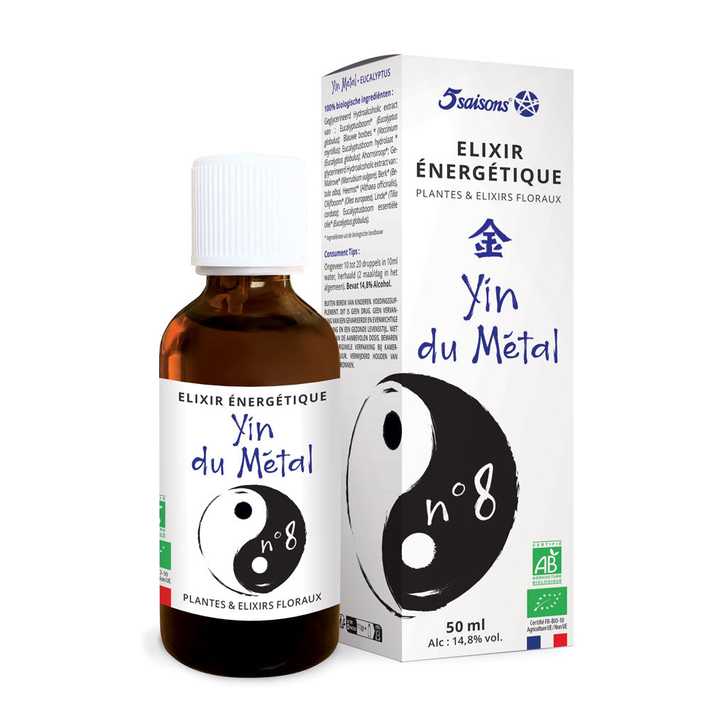 Elixir énergétique Yin du métal