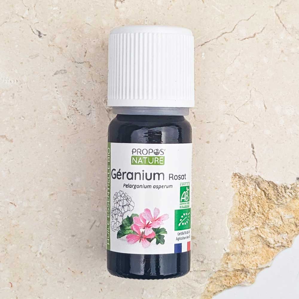 Huile essentielle de Géranium rosat