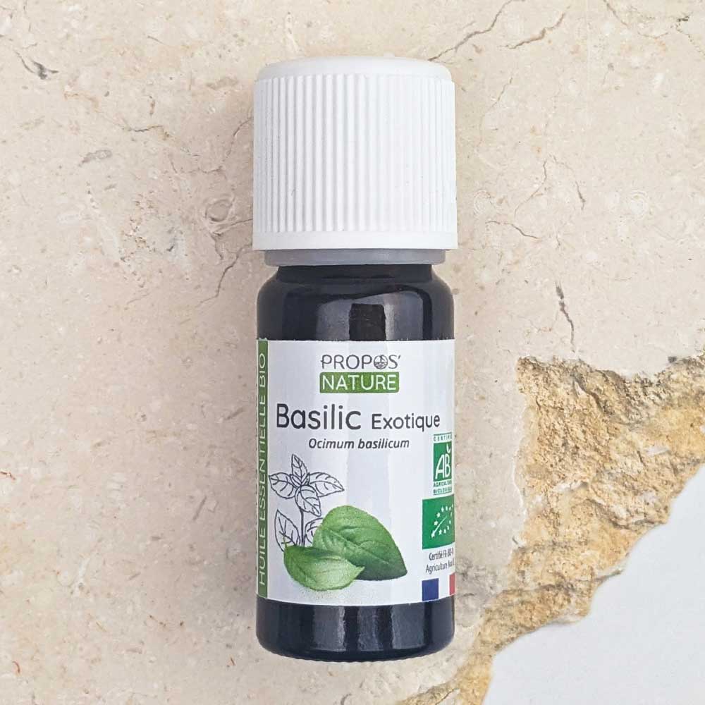 Huile essentielle de Basilic exotique