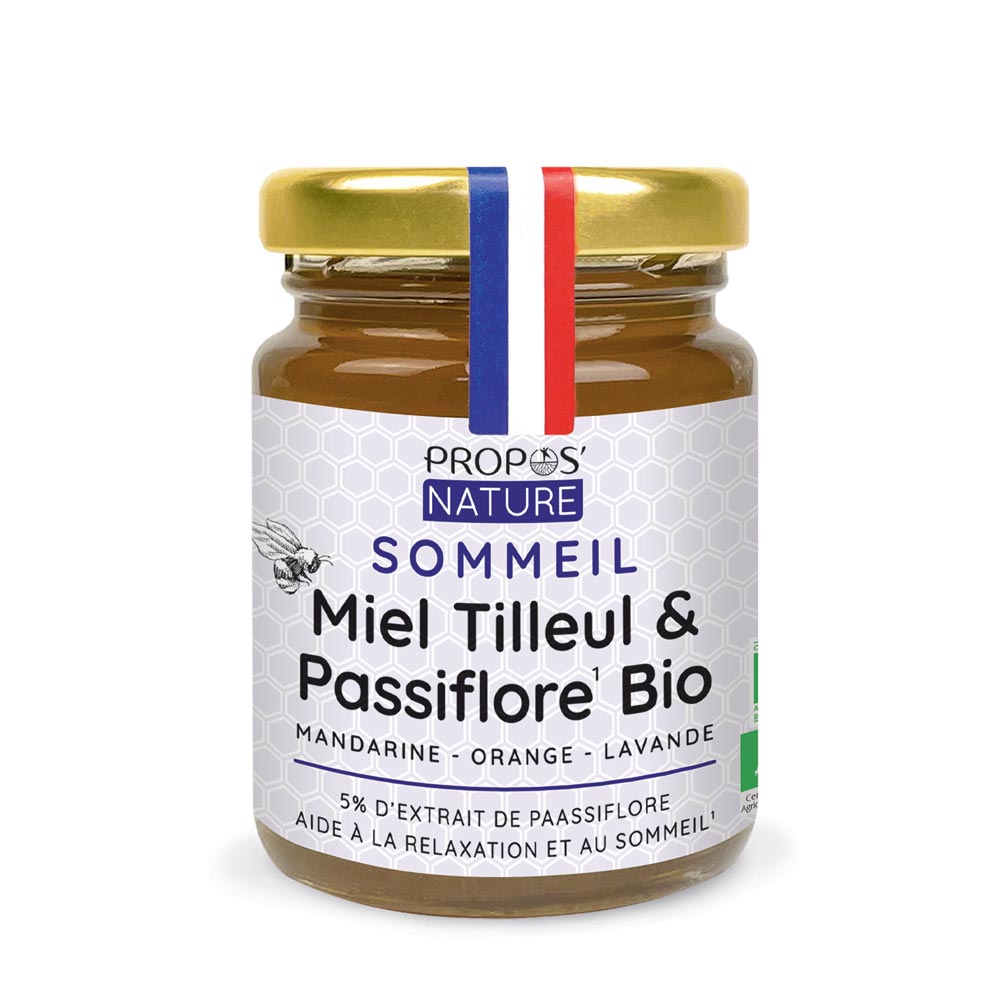 Mélange Sommeil Bio Miel & Passiflore