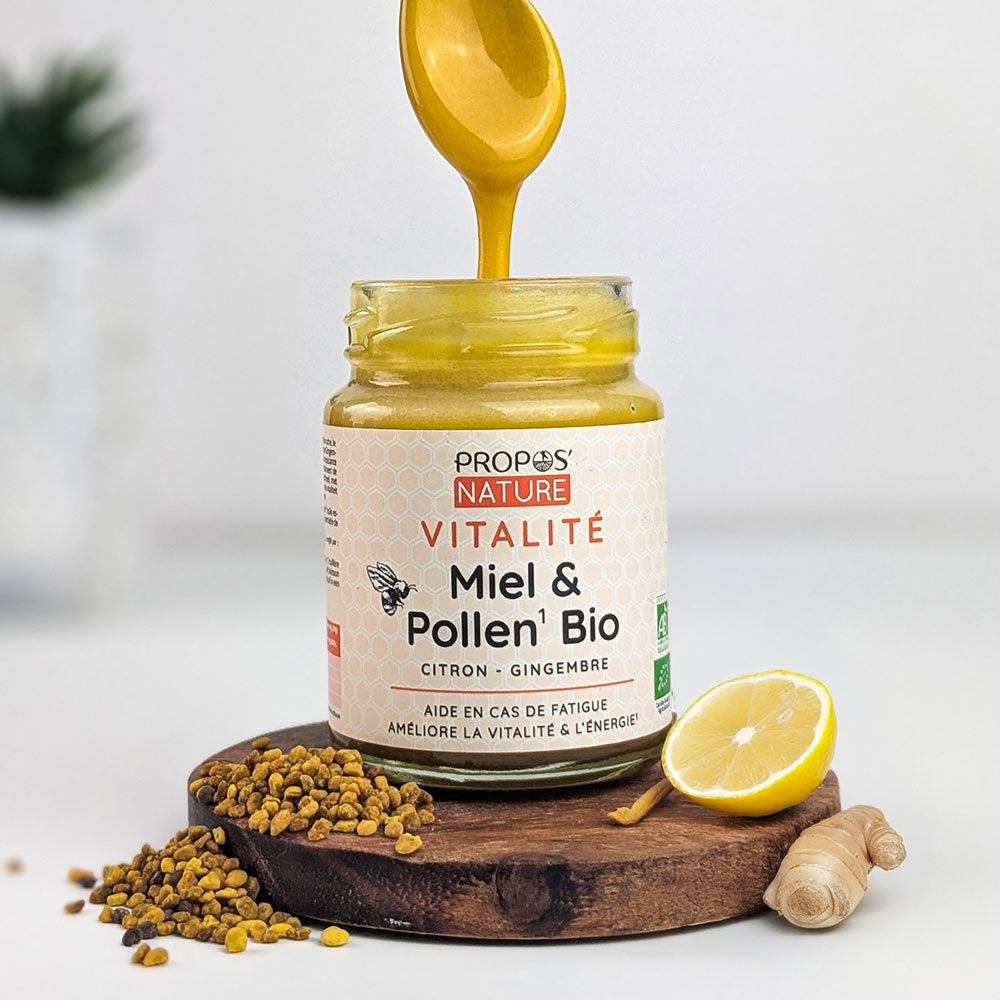 Mélange Vitalité Bio Miel & Pollen