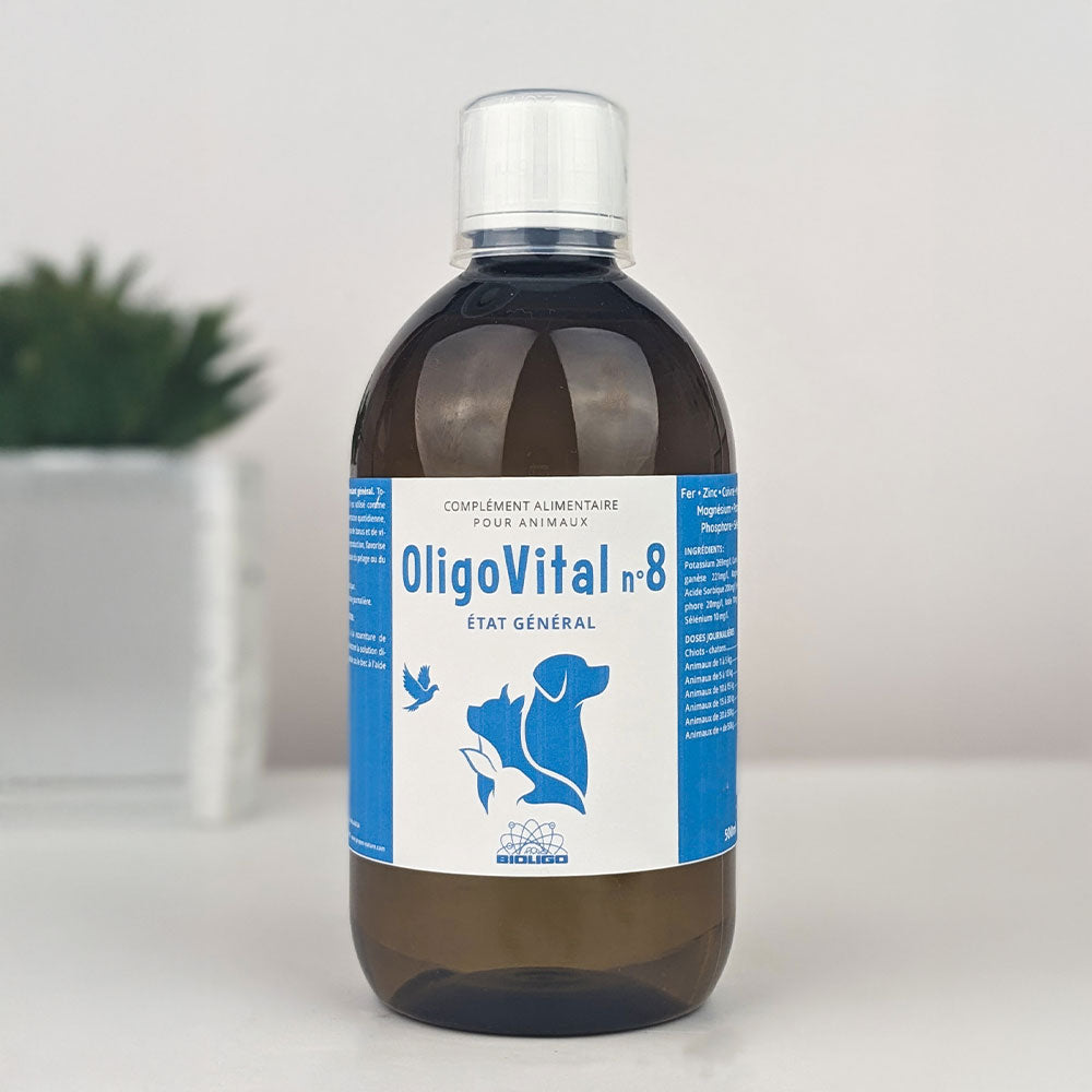 Oligovital complément alimentaire vétérinaire