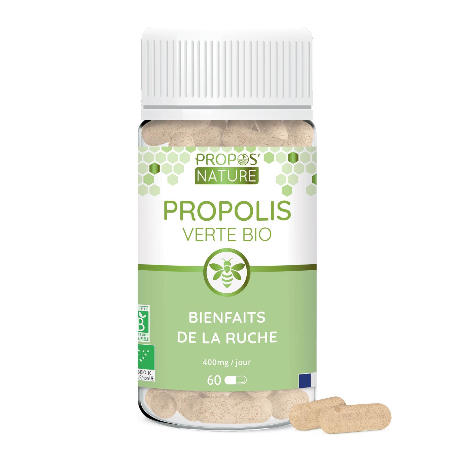 Gélules de Propolis verte Bio