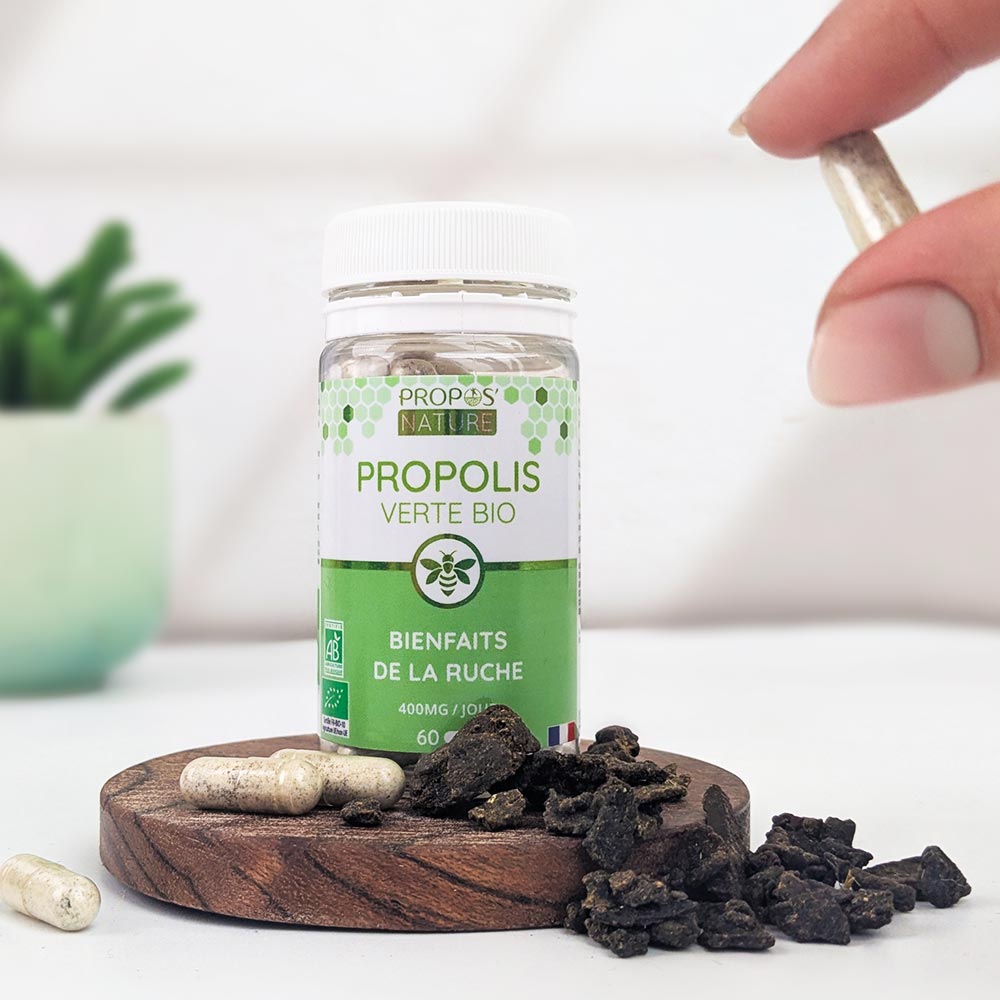 Gélules de Propolis verte Bio