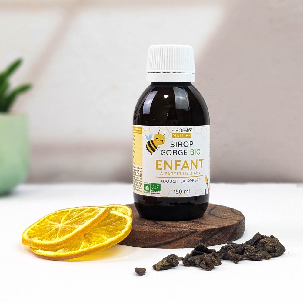 Sirop gorge enfant Bio Propolis & Miel