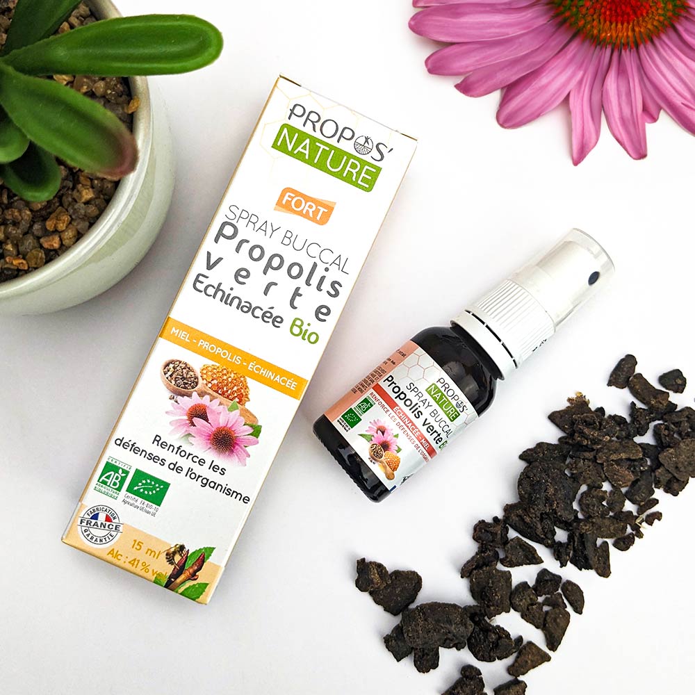 Spray buccal Propolis verte et Echinacée bio