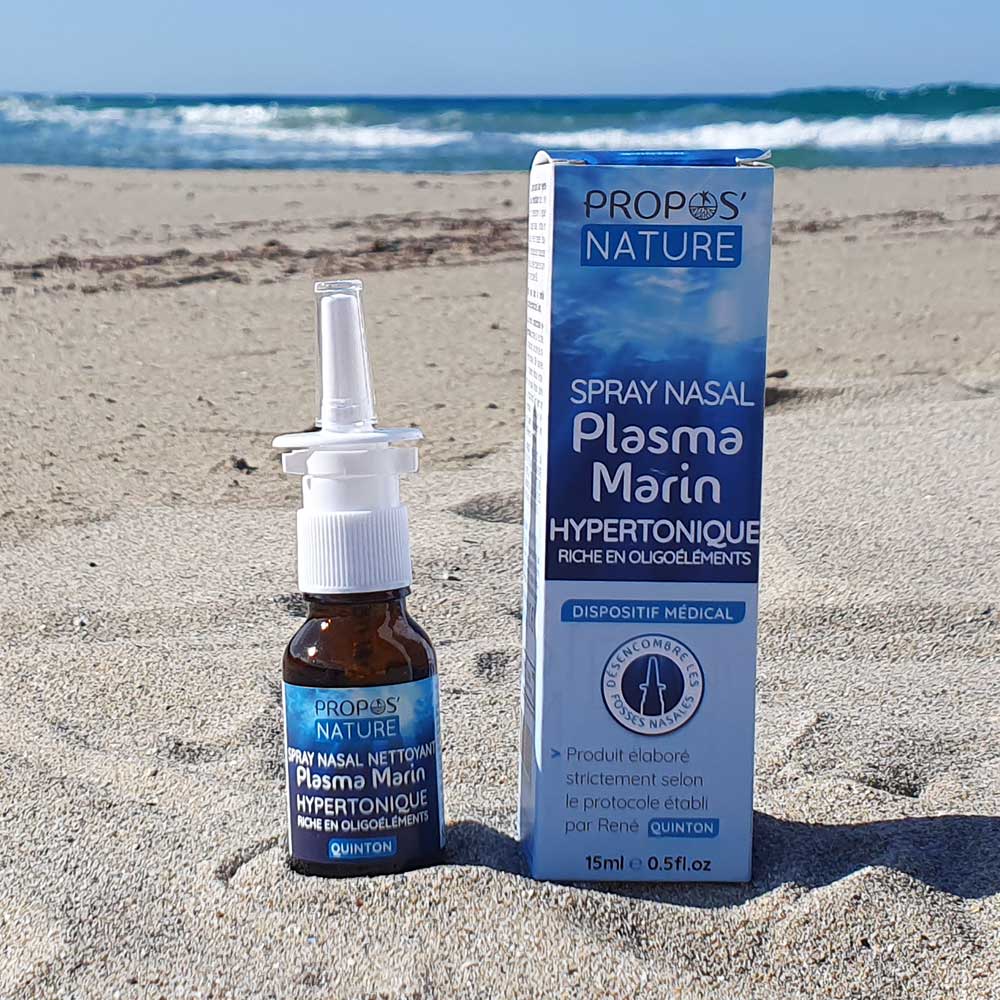 Spray nasal Plasma marin hypertonique - Eau de mer Quinton