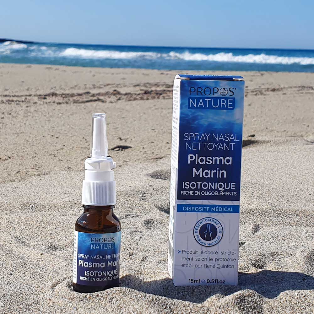 Spray nasal Plasma marin isotonique - Eau de mer quinton