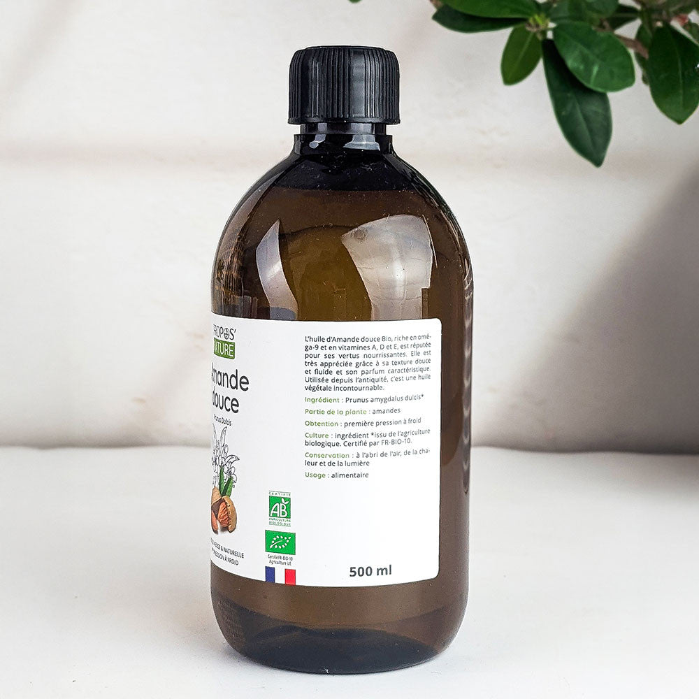 Huile d'Amande douce Bio