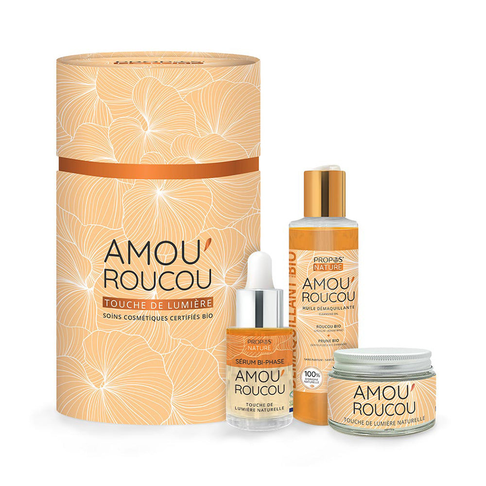 Coffret cosmétique - soins éclat Bio