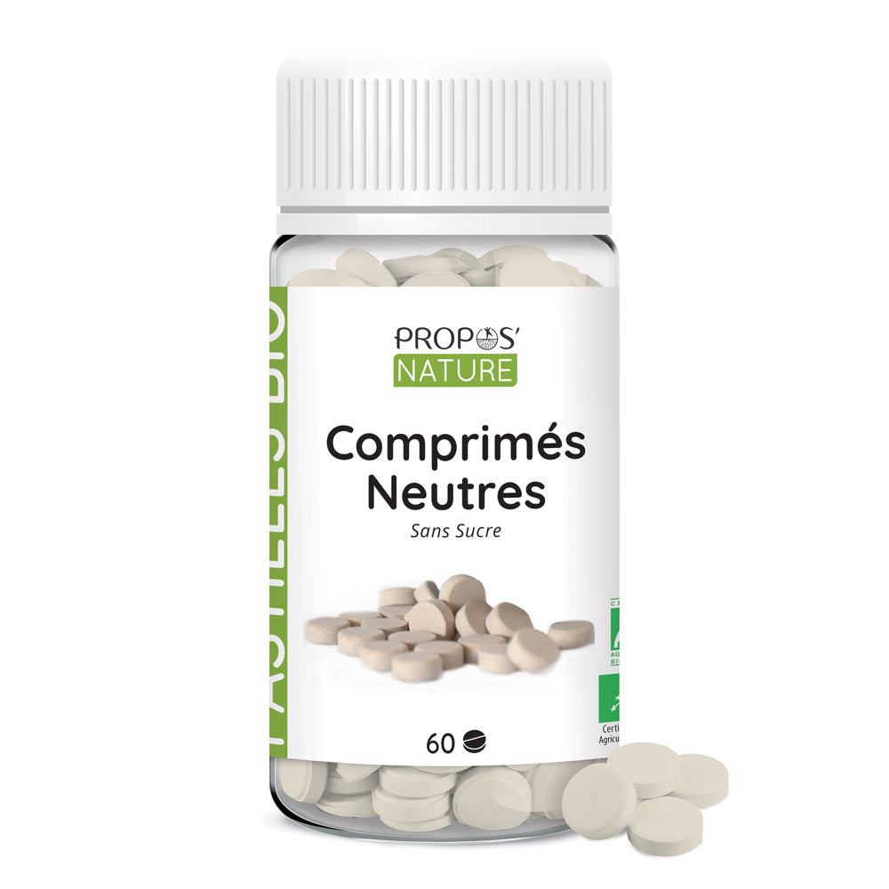 Comprimés neutres