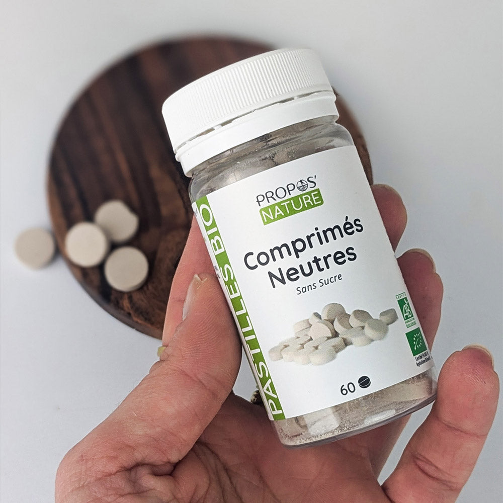 Comprimés neutres