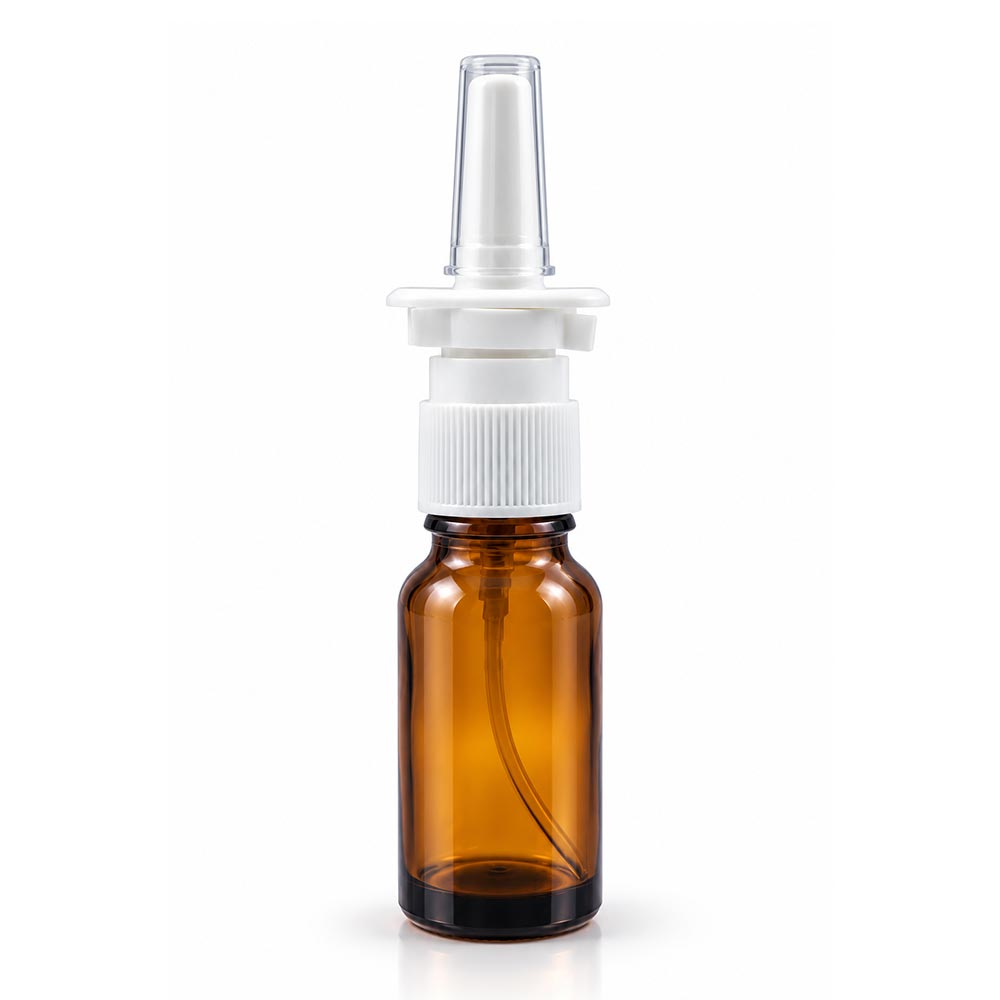Flacon Estérel en verre avec spray nasal