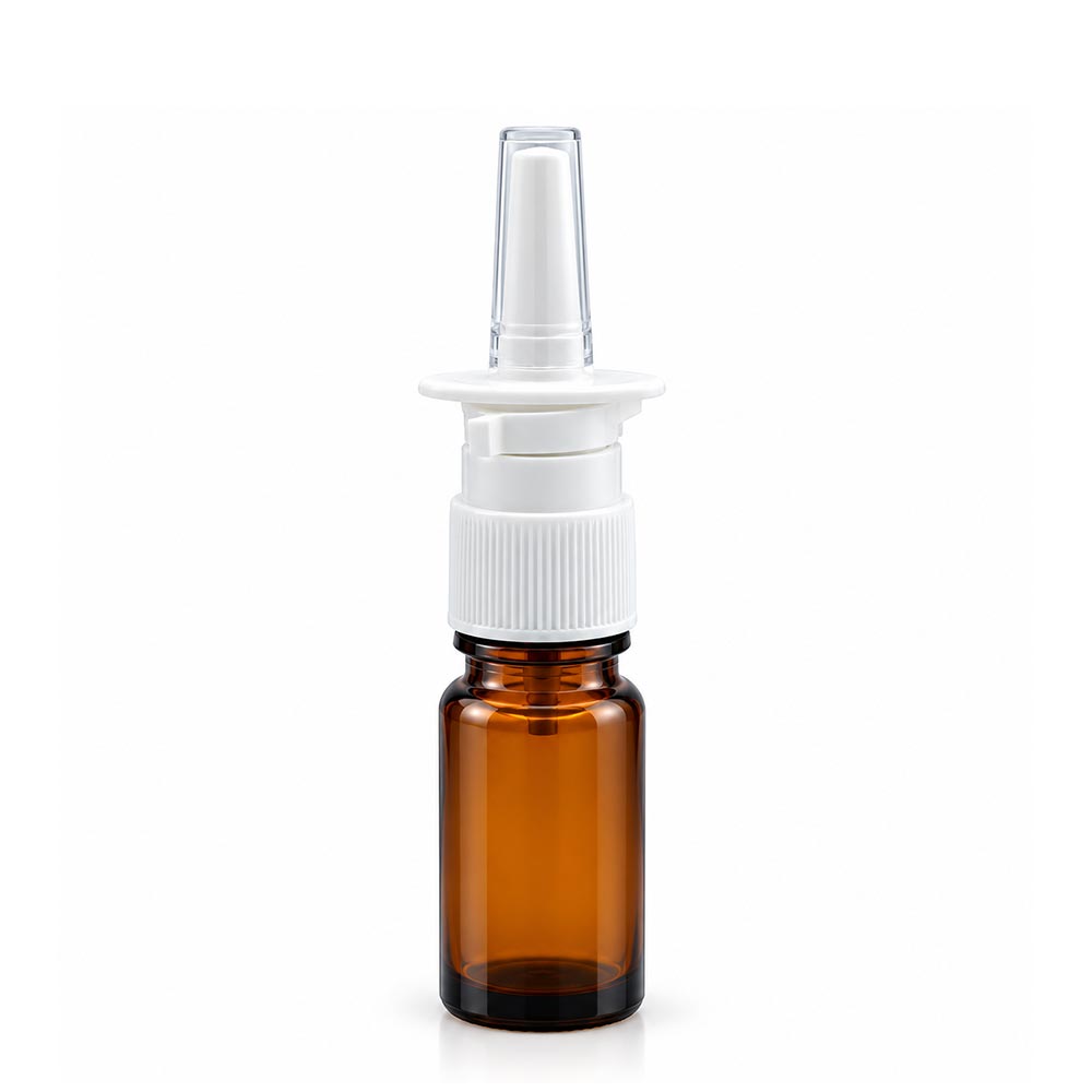 Flacon Estérel en verre avec spray nasal