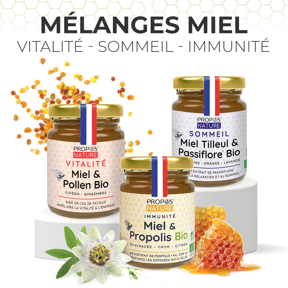 Mélanges Miels Bio