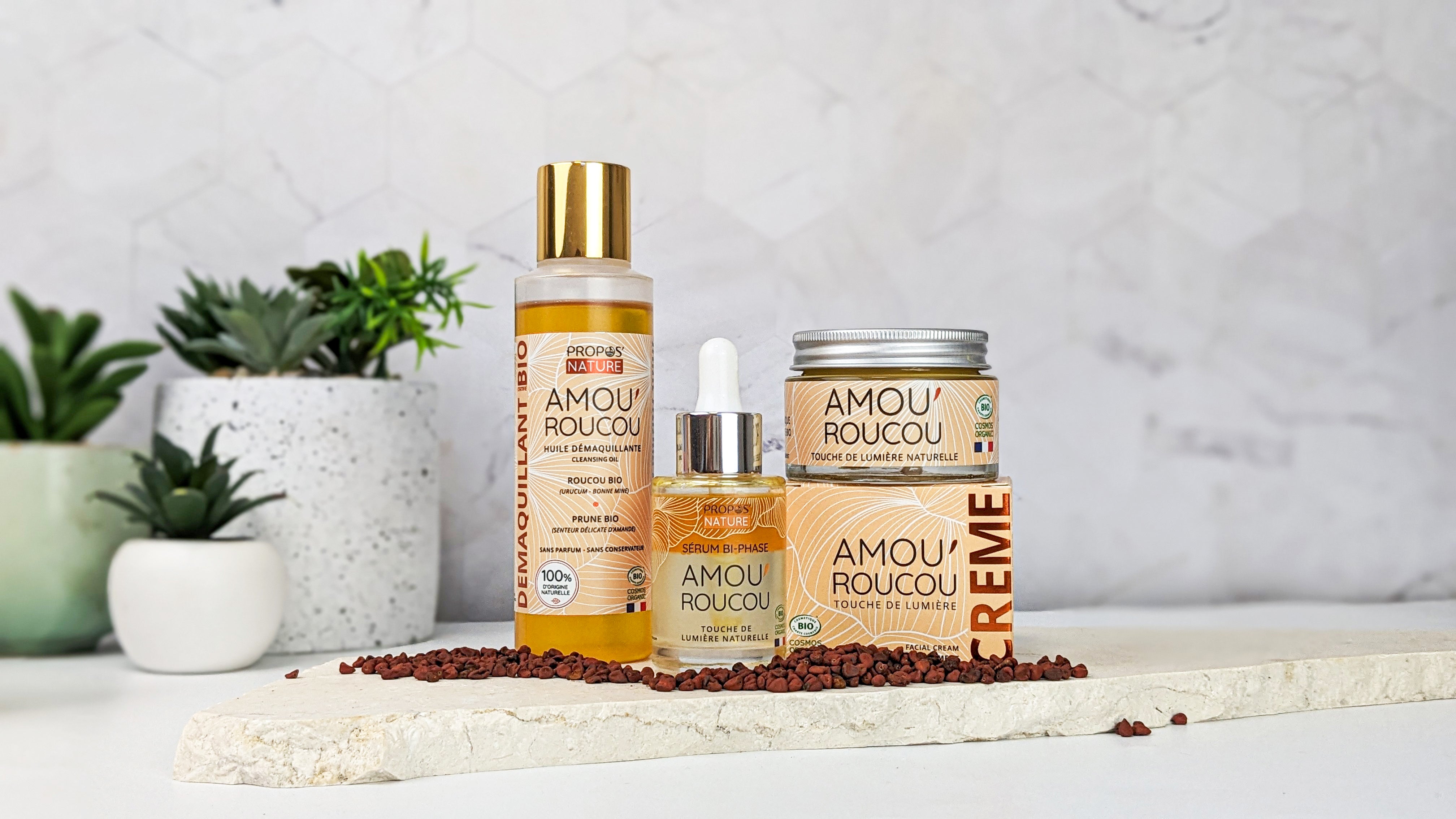 Gamme de soins Eclat Amou'Roucou Bio