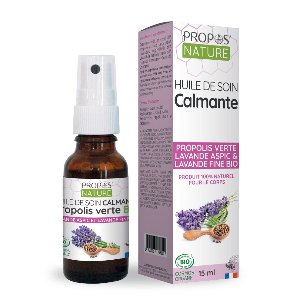 Huile calmante Propolis & Lavande