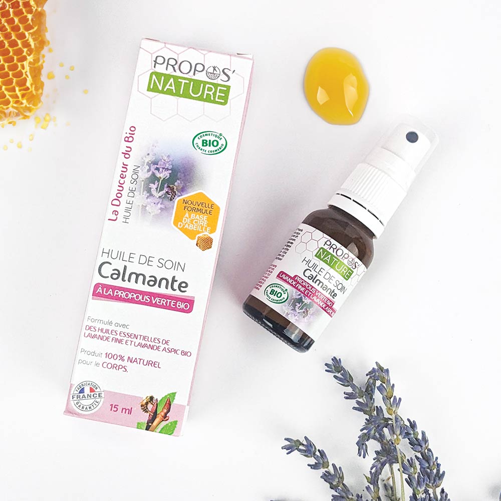 Huile calmante Propolis & Lavande