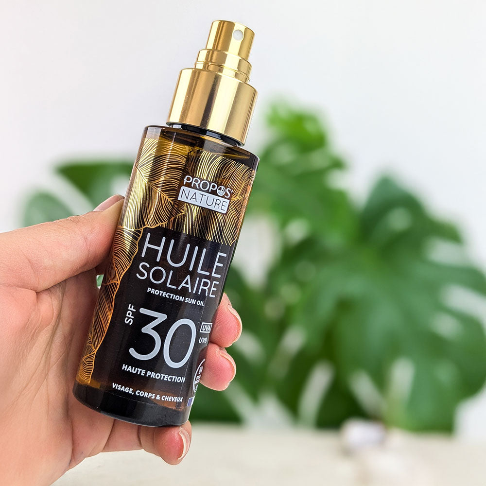 Huile solaire SPF30