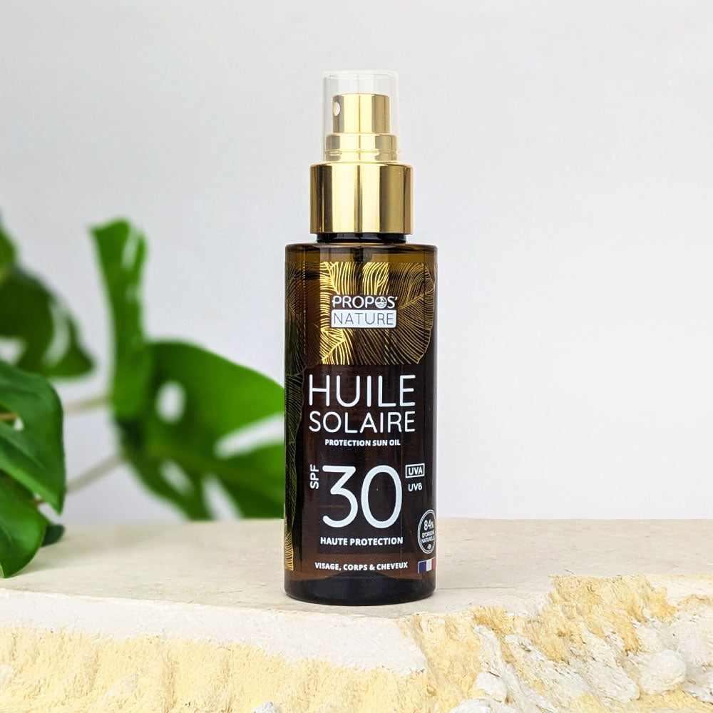 Huile solaire SPF30