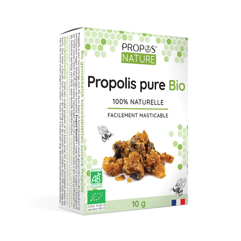 Morceau de Propolis à mâcher Bio