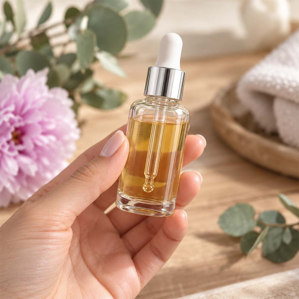 Flacon Orohena avec pipette en verre