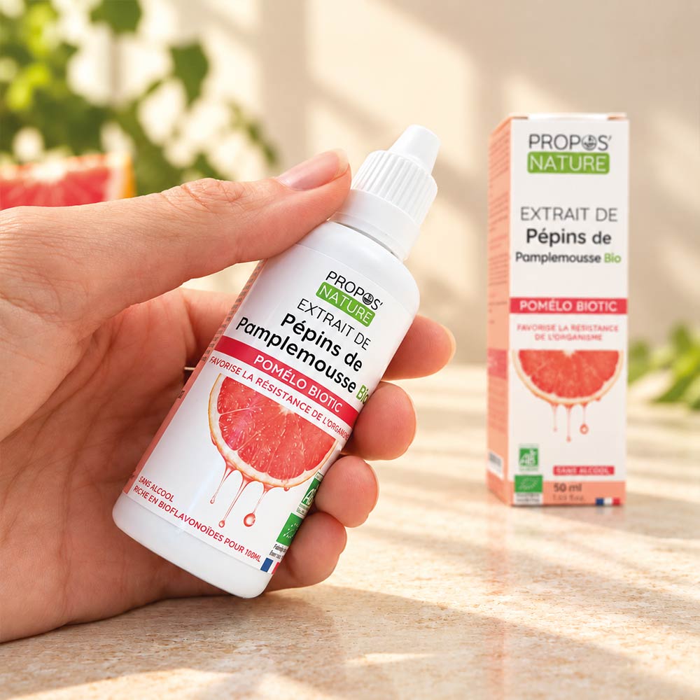 Pomelo - Extrait de pépins de pamplemousse Bio