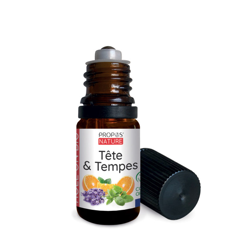 Roll-on Bio Aroma Tête & tempes