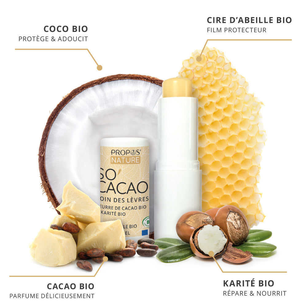 Stick lèvres Bio So'Cacao