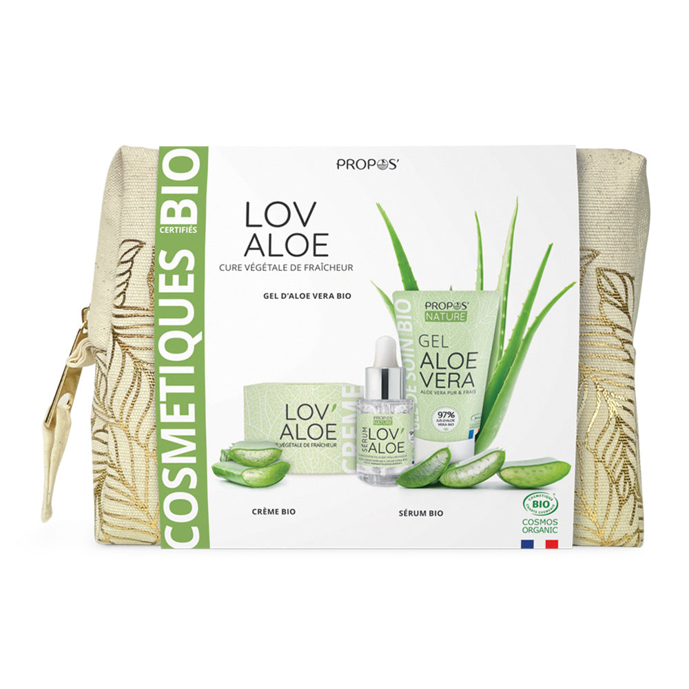 Trousses cosmétique Lov'Aloe - soins Bio Aloe Vera