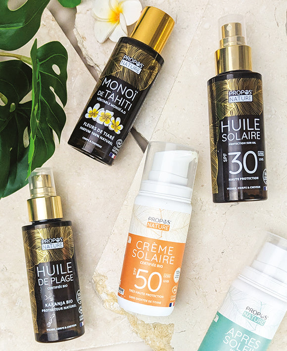 Gamme soins solaires