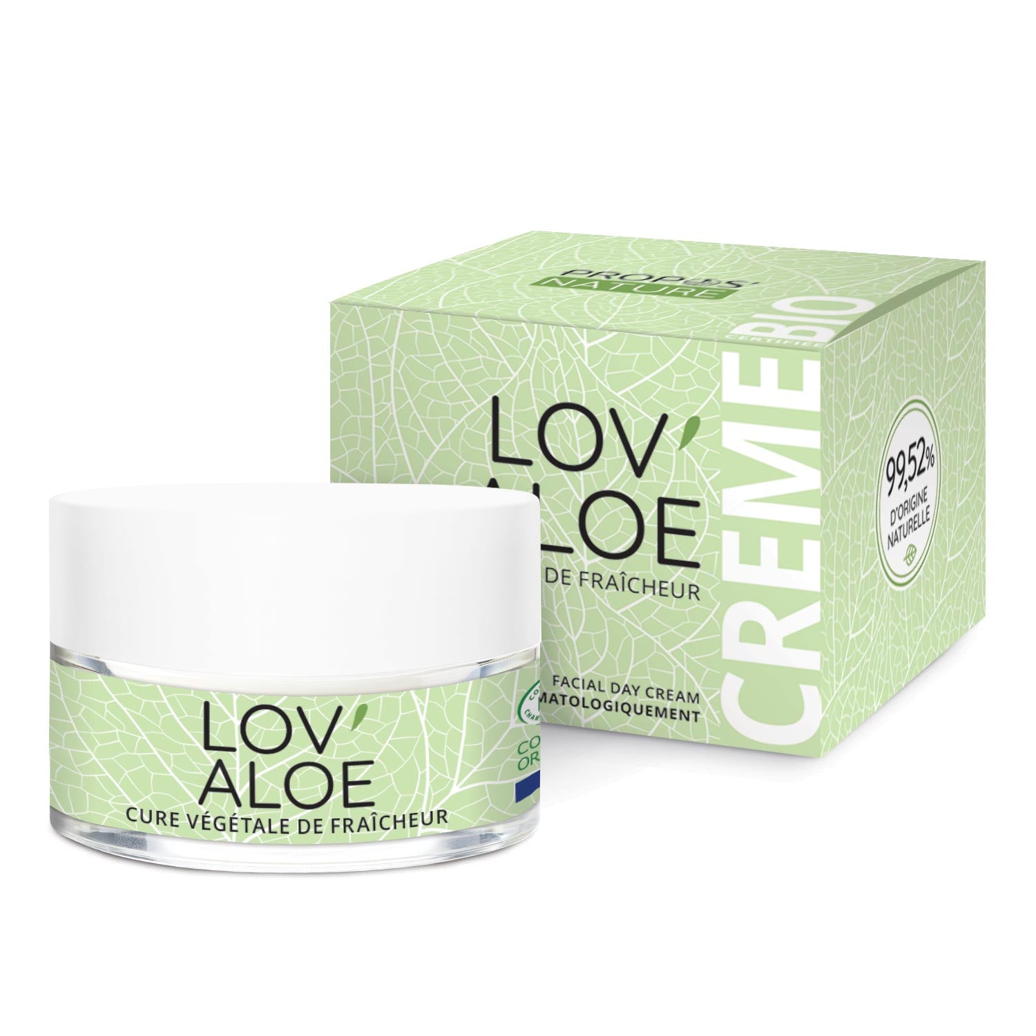 Crème hydratante Bio Lov'Aloe