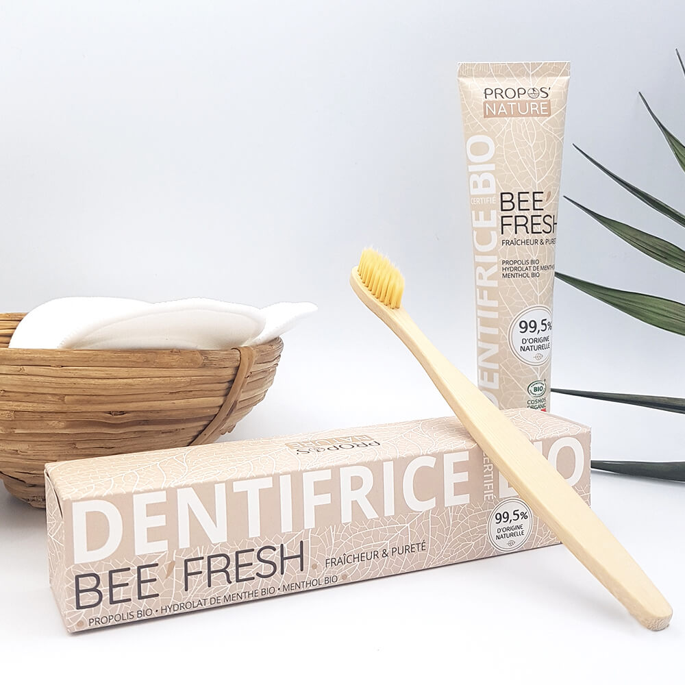 Dentifrice Bio sans fluor Api'propolis