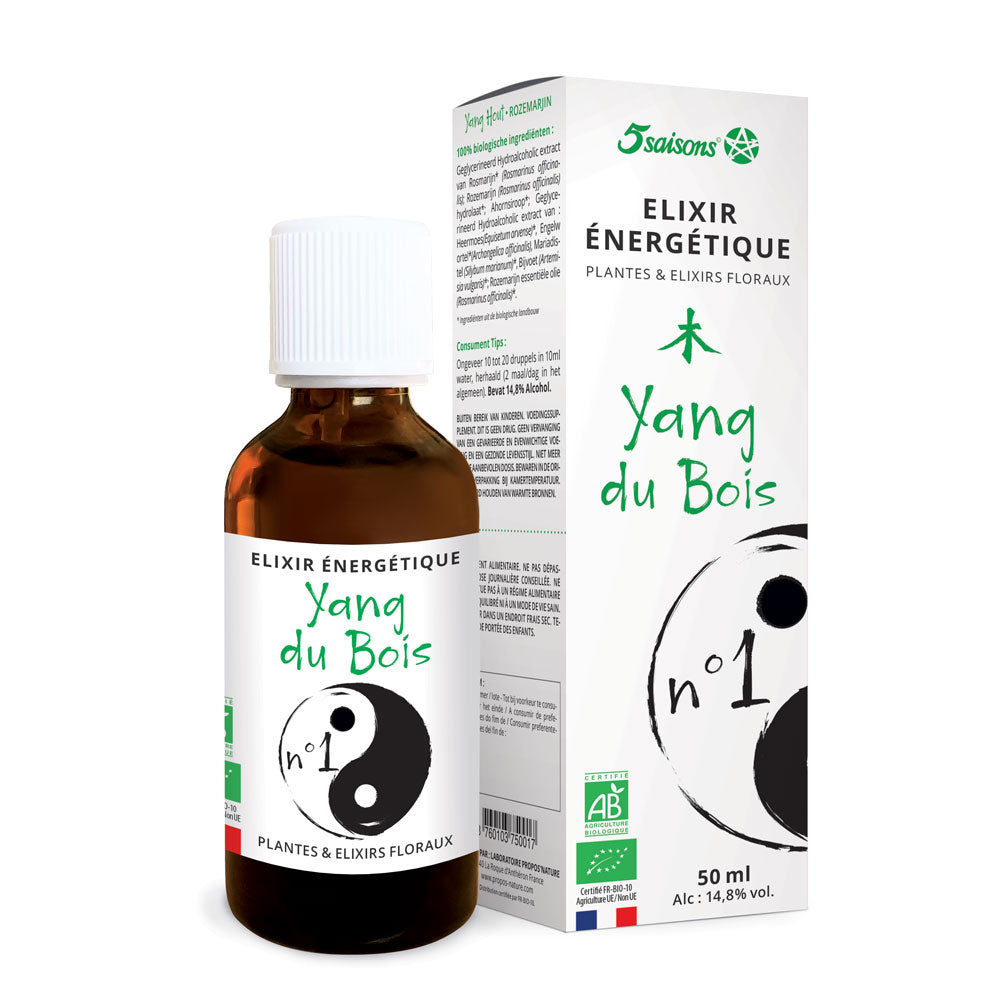 Elixir énergétique Yang du bois