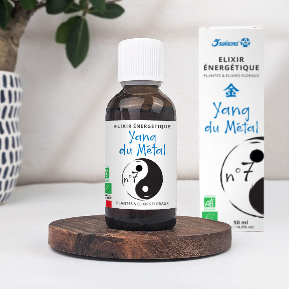 Elixir énergétique Yang du métal