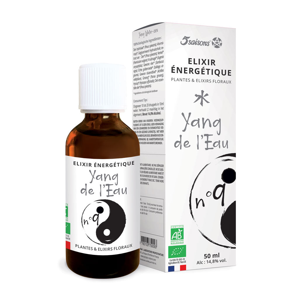 Elixir énergétique Yang de l'eau
