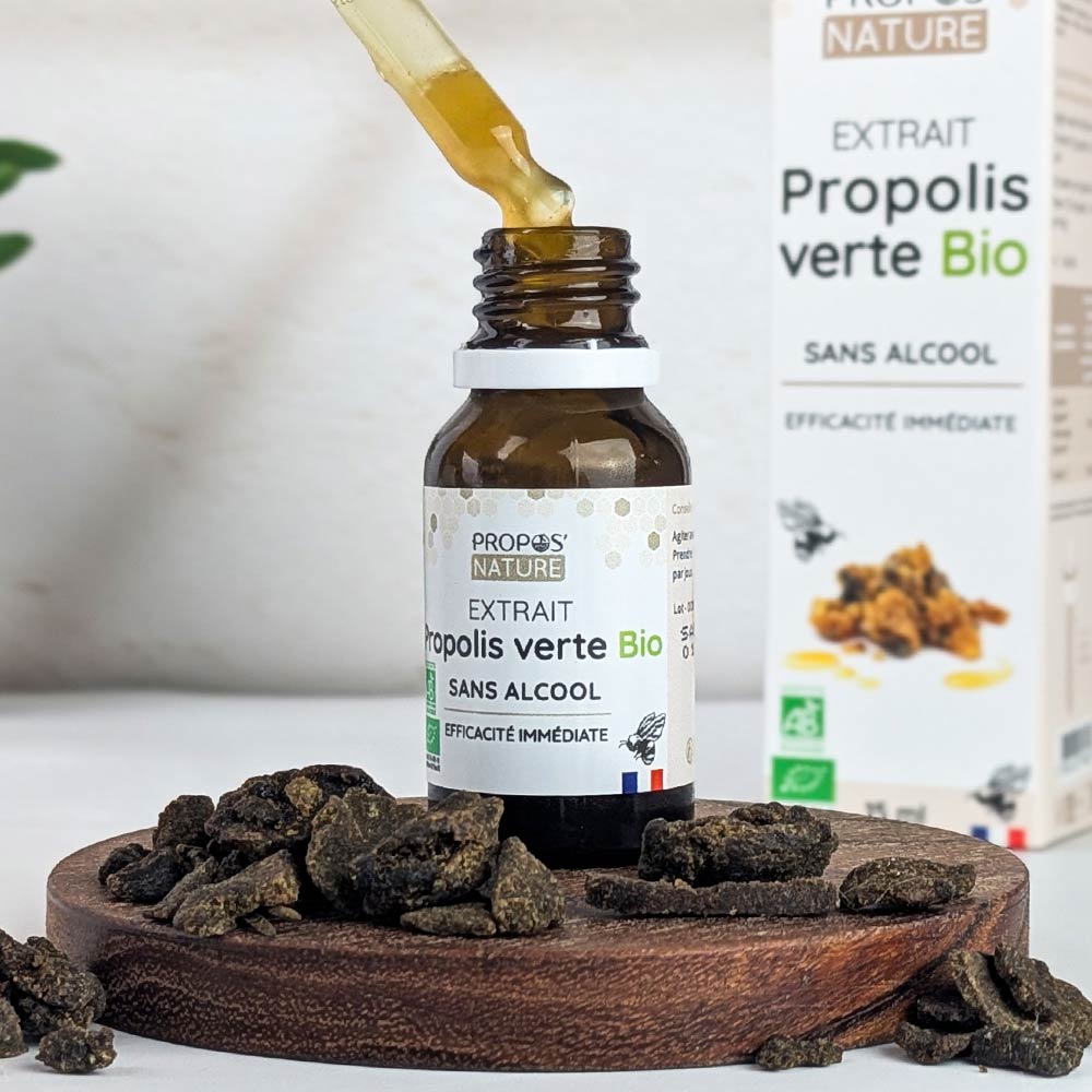 Extrait de Propolis verte sans alcool