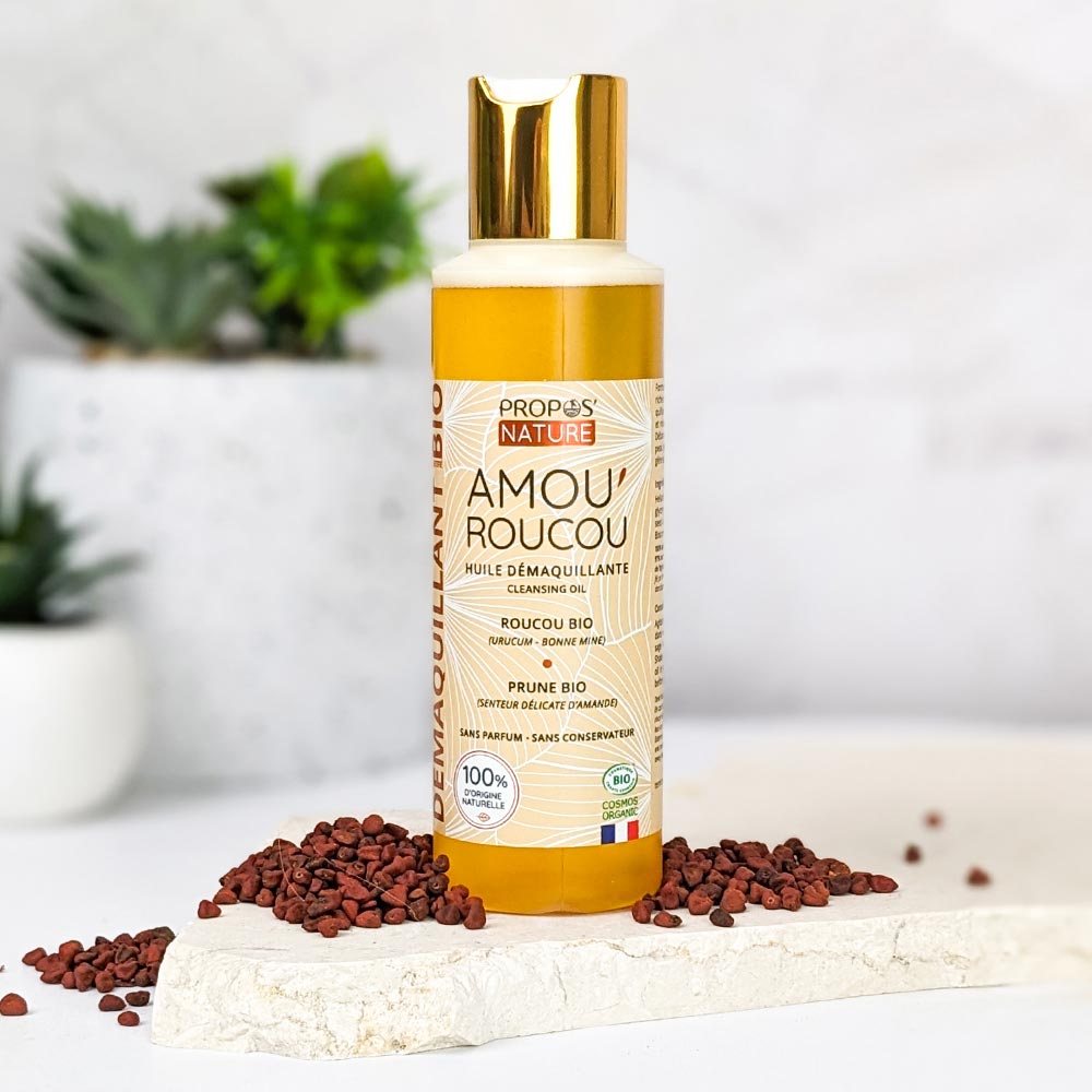 Huile démaquillante Bio Amou'Roucou