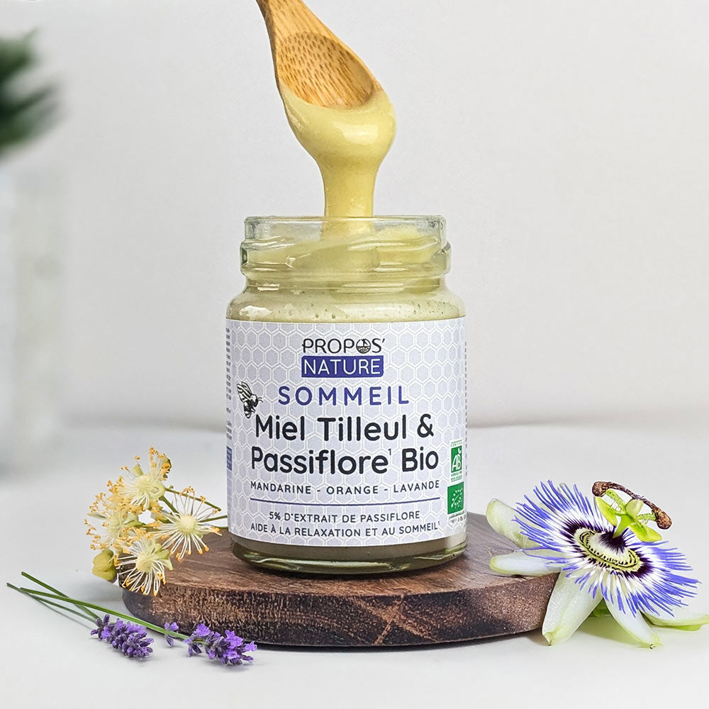 Mélange Sommeil Bio Miel & Passiflore