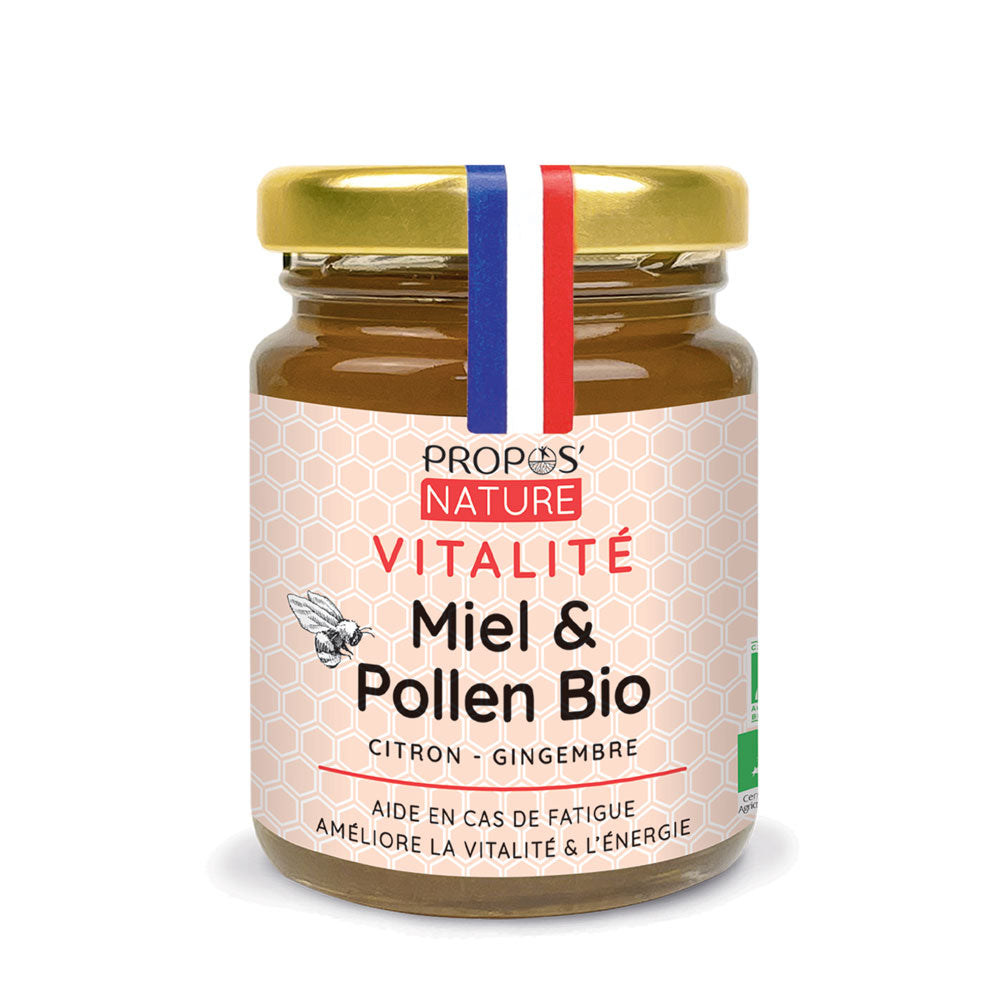 Mélange Vitalité Bio Miel & Pollen