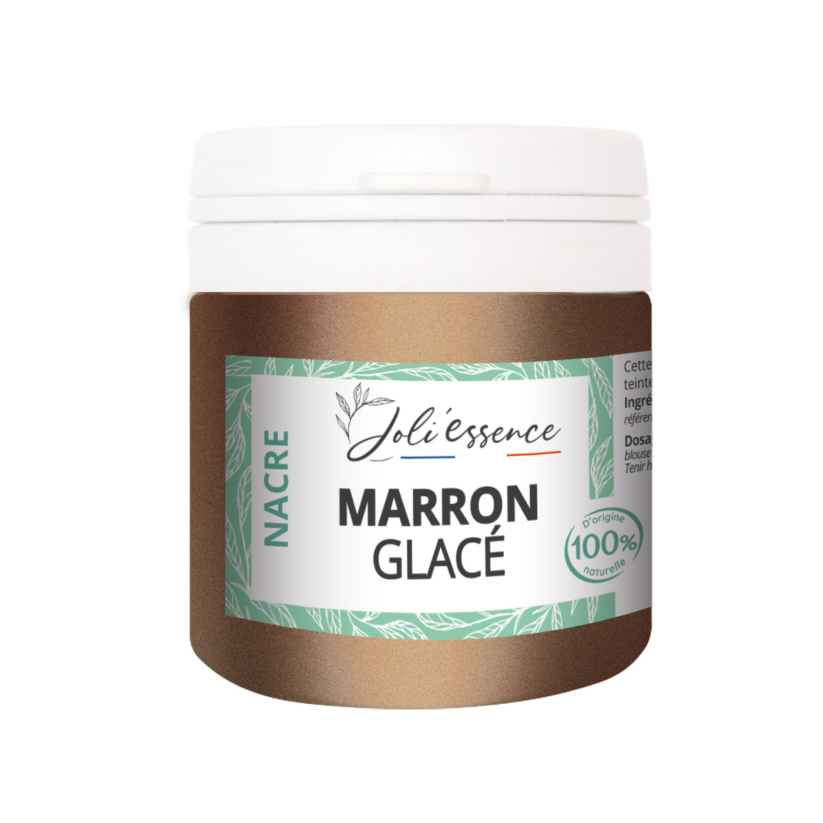 Nacre naturelle Marron Glacé