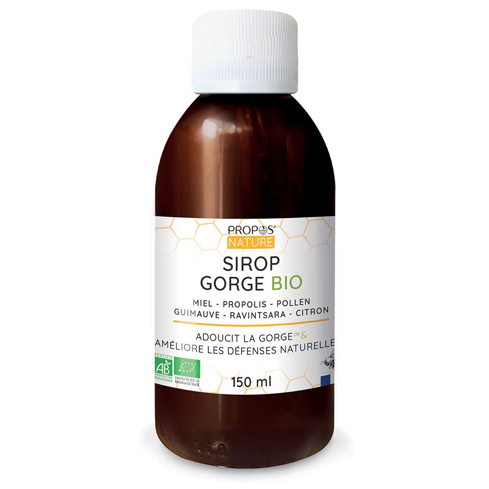 Sirop gorge Bio Propolis & Miel