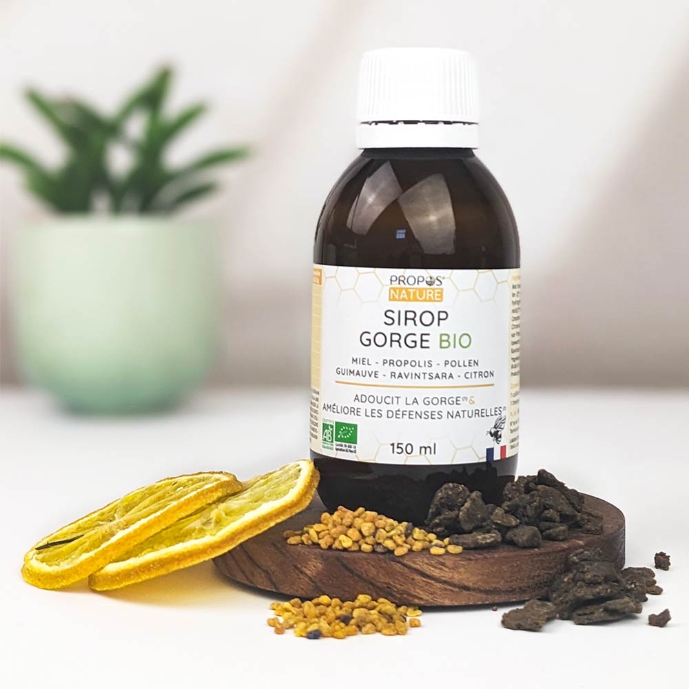 Sirop gorge Bio Propolis & Miel