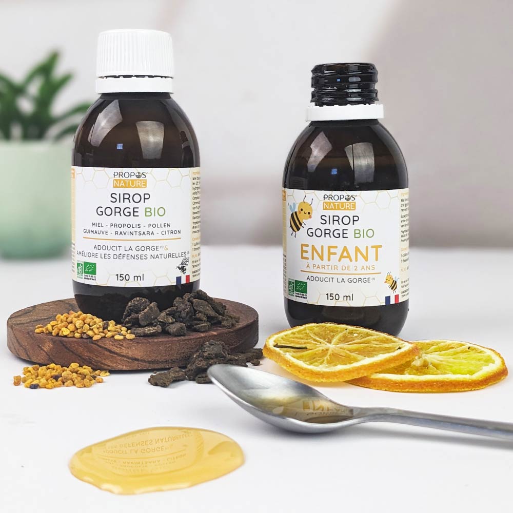 Sirop gorge Bio Propolis & Miel