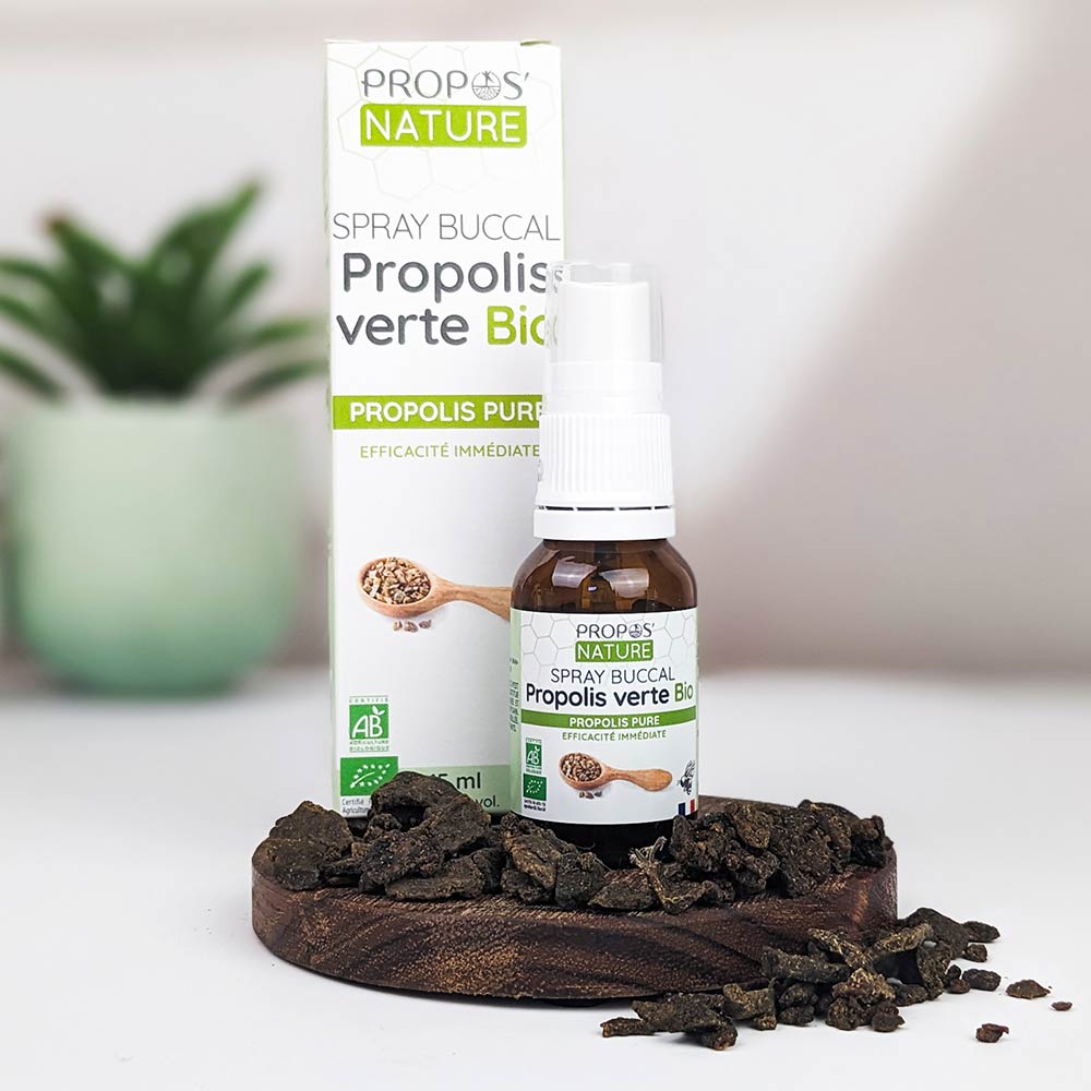 Spray buccal Propolis verte bio
