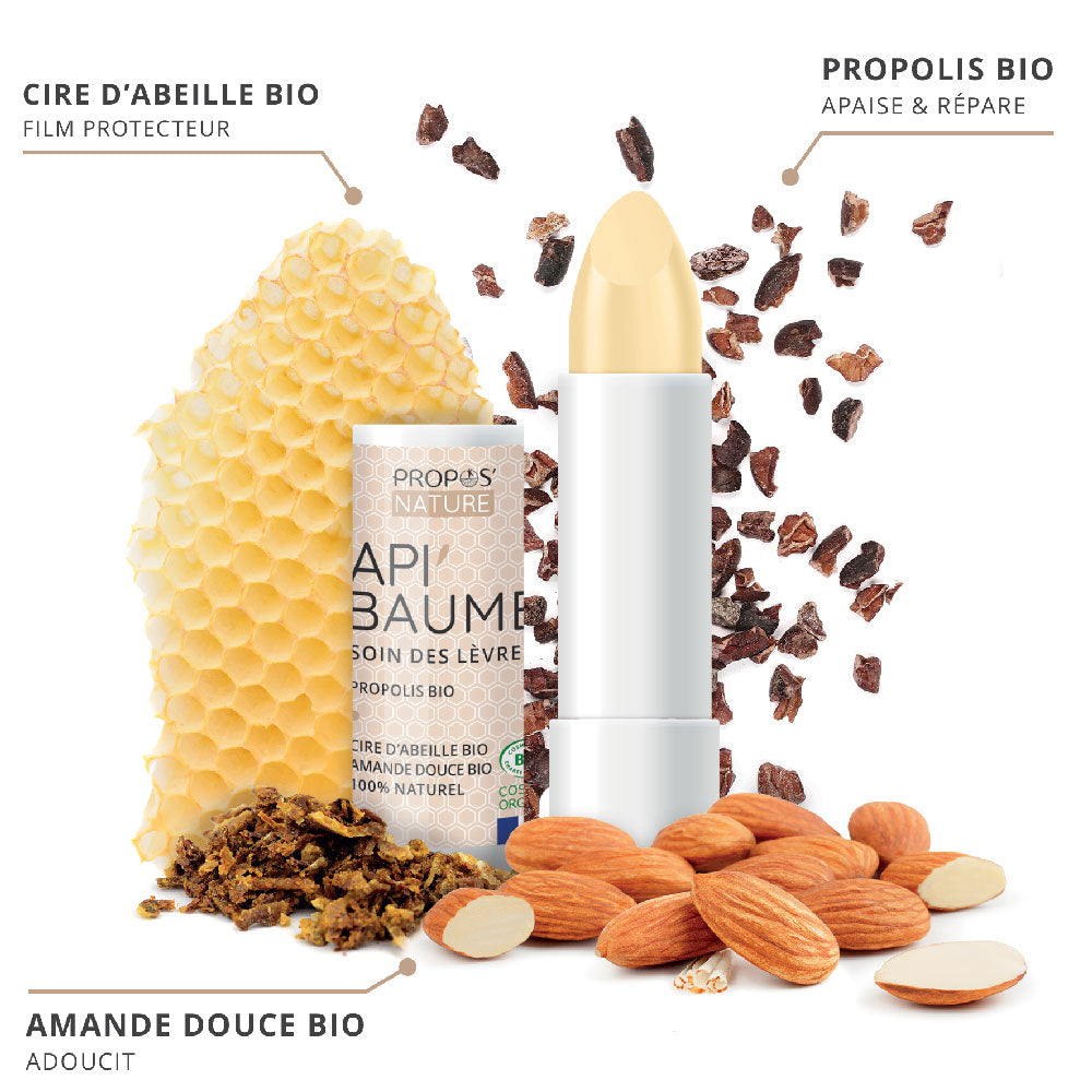 Stick lèvres Bio Api'Baume